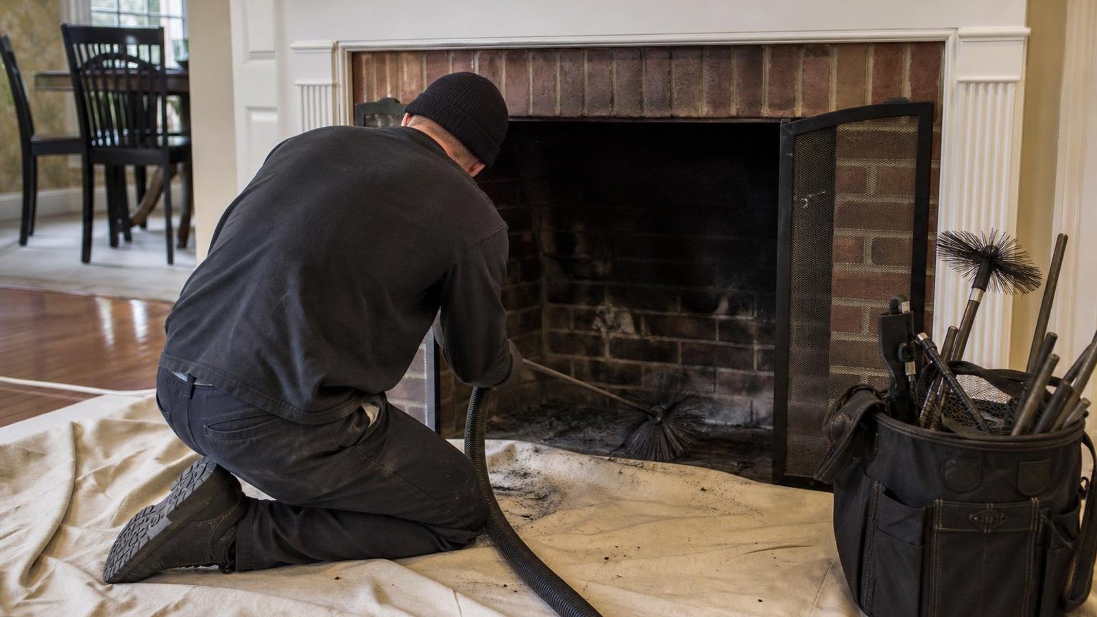 Local chimney sweep & inspection for Iselin homes
